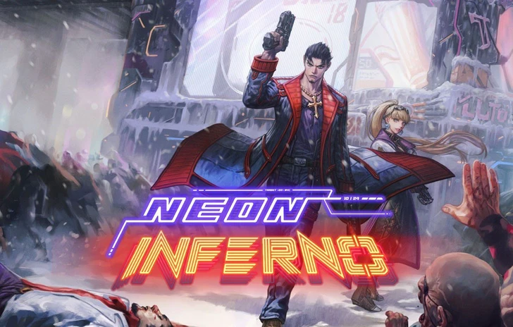 Neon Inferno annunciato lo sparatutto 32bit che unisce Contra e Wild Guns