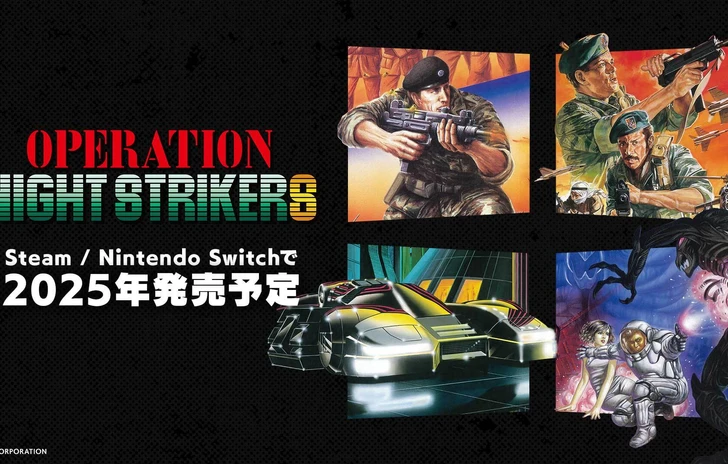 Operation Night Strikers arriva anche su Switch aggiunti due giochi