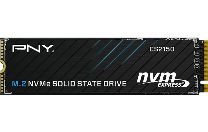 PNY CS2150 NVMe PCIe Gen5  SSD con prestazioni al top