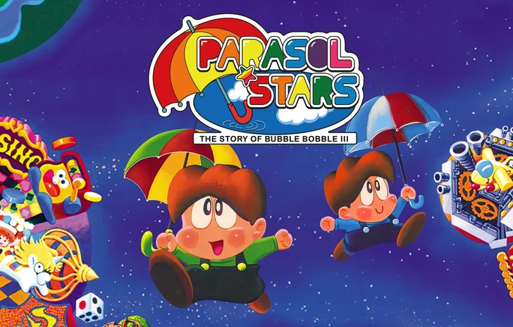 Parasol Stars The Story of Bubble Bobble III esce l11 luglio