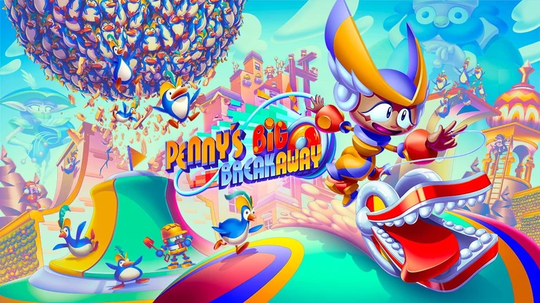 Pennys Big Breakaway nuovo platform 3D dai creatori di Sonic Mania 