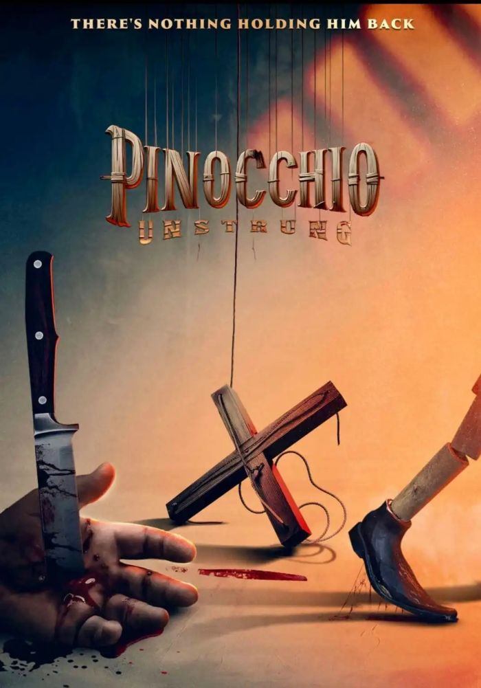 Pinocchio Unstrung - Poster del nuovo horror del Poohniverse