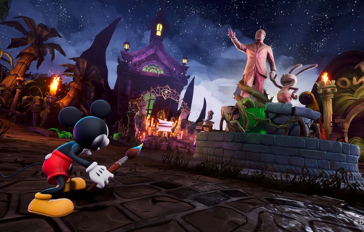 Disney Epic Mickey Rebrushed la recensione vale la pena tornare nel vivace mondo platform 3D