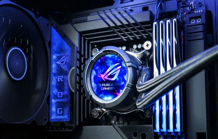 CES 2025 ASUS  Dissipatori AIO ROG TUF Gaming ProArt e Prime