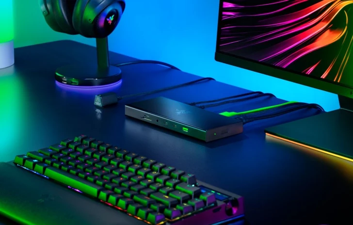 Razer USB4 Dock esperienza superiore per gamer e professionisti