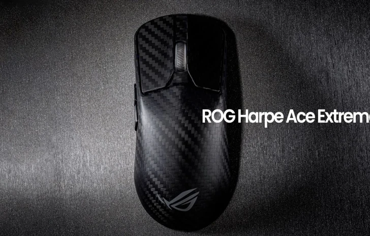 ASUS Republic of Gamers e il nuovo mouse ROG Harpe Ace Extreme