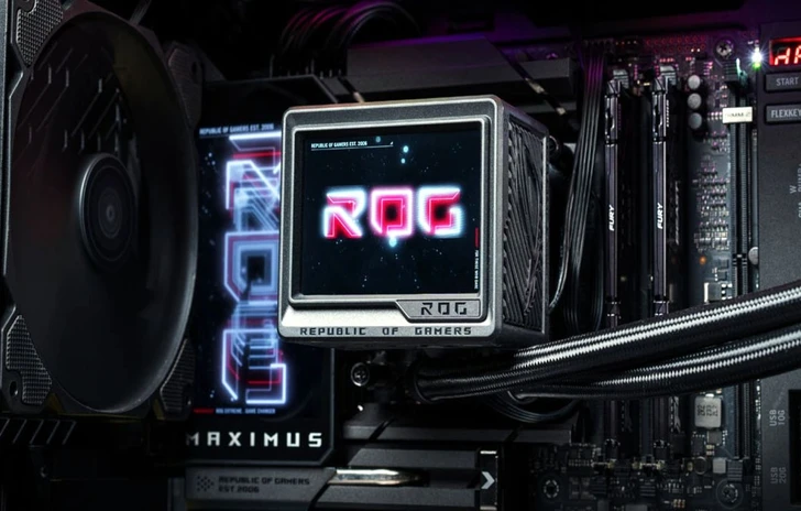 Asus ROG Ryujin III 360 ARGB  Nuovo cooler per CPU