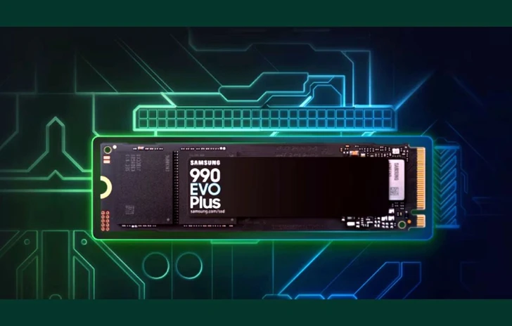 Samsung e il nuovo SSD 990 EVO Plus con tecnologia PCIe 40