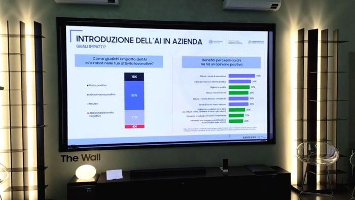 Samsung AI Days - Intelligenza artificiale e percezione in Italia
