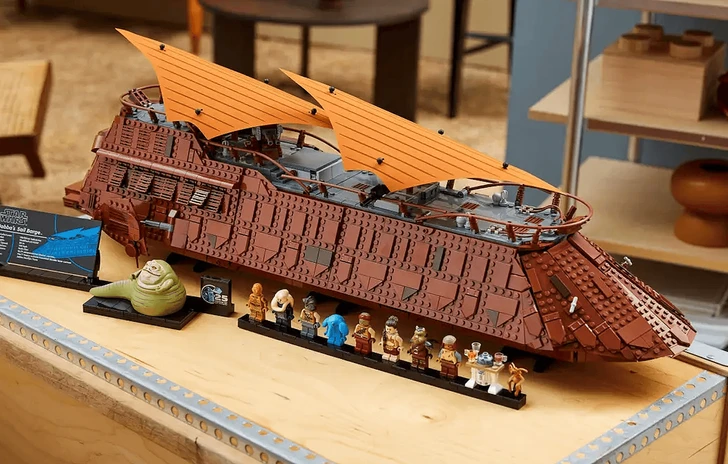 LEGO rivela il nuovo set da esposizione Jabbas Sail Barge