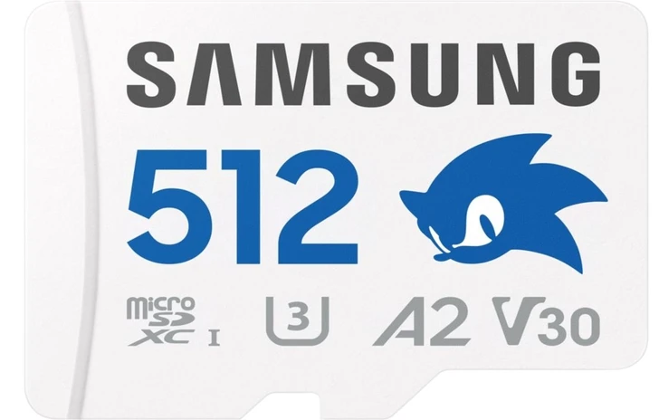 Sonic  SEGA  Le nuove microSD di Samsung