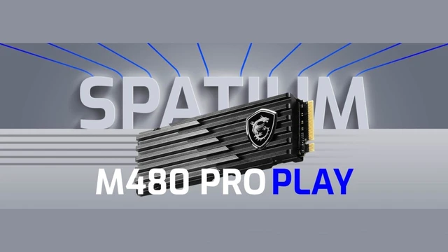Spatium M480 Pro - MSI e la nuova linea gaming SSD PCIe 4.0