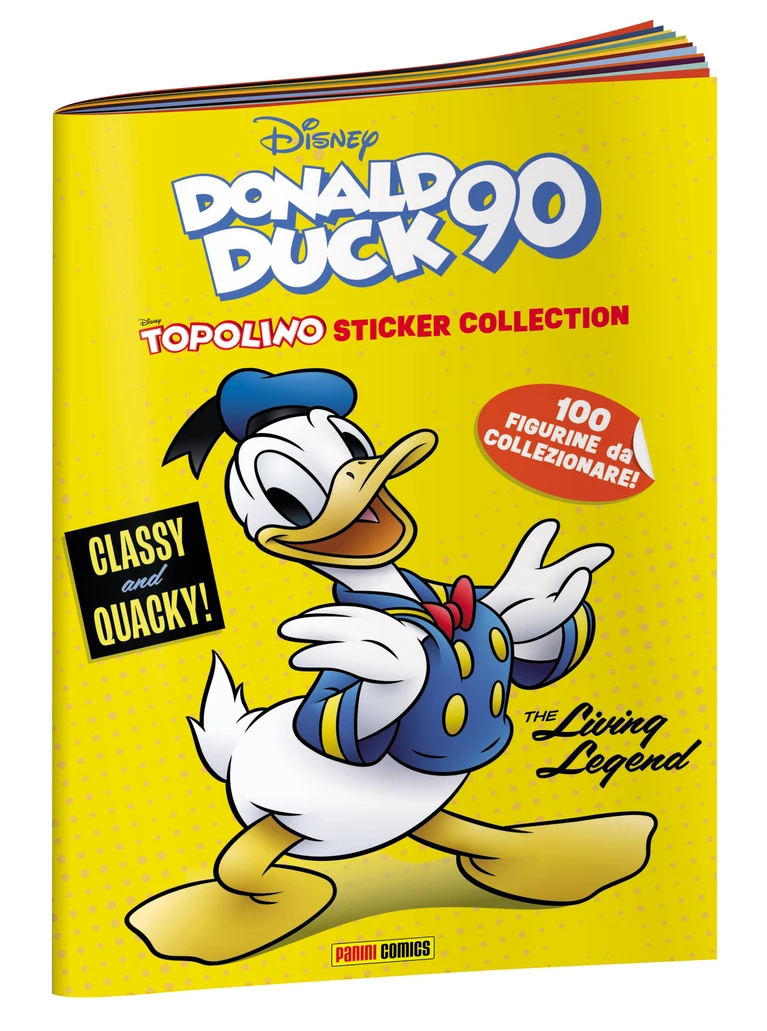 Topolino Sticker Collection Donald Duck 90