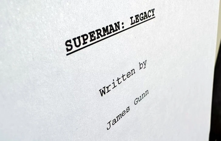 James Gunn logo e titolo definitivo per il reboot di Superman