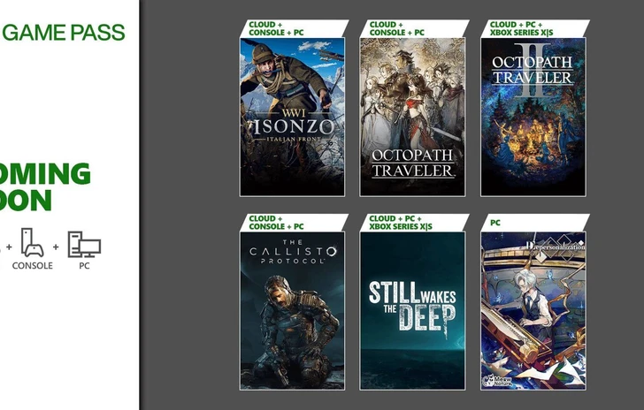 Xbox Game Pass i giochi della prima ondata di giugno