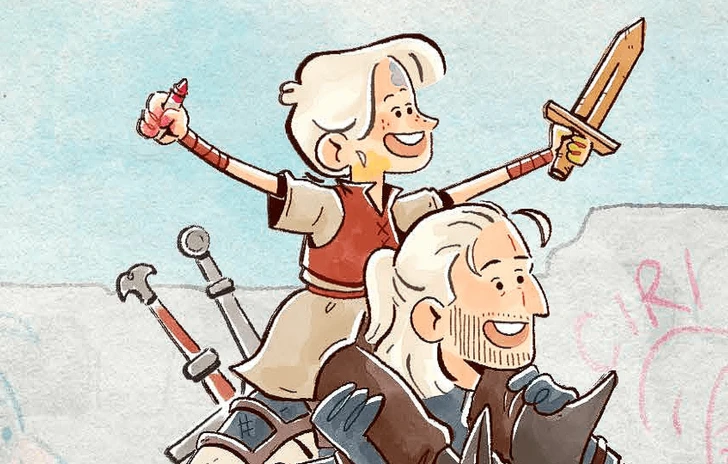 The Little Witcher La storia di Geralt e Ciri rivive in una versione a fumetti per famiglie