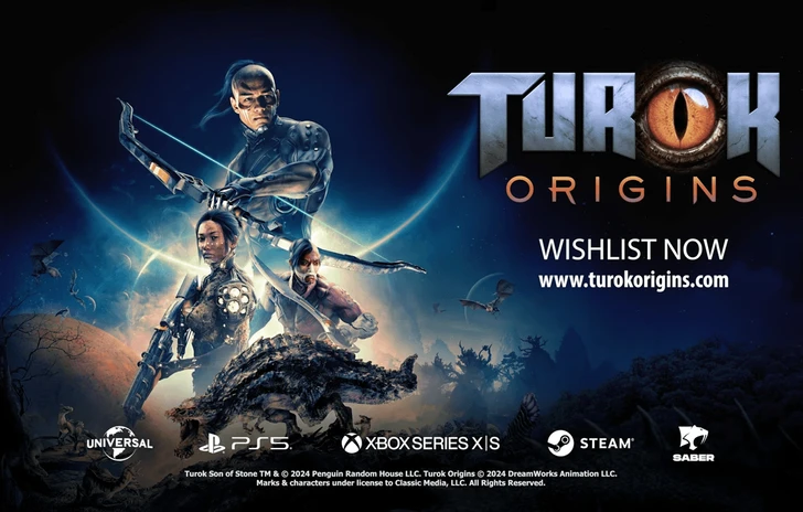 Turok Origins la serie torna ai TGA 2024 e diventa un TPS