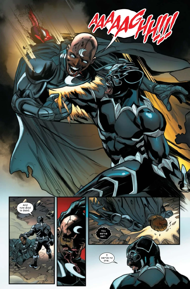 Ultimate Black Panther accoglie uno scontro 