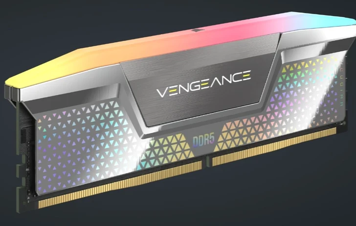 Corsair  Nuove memorie Vengeance RGB DDR5 CUDIMM