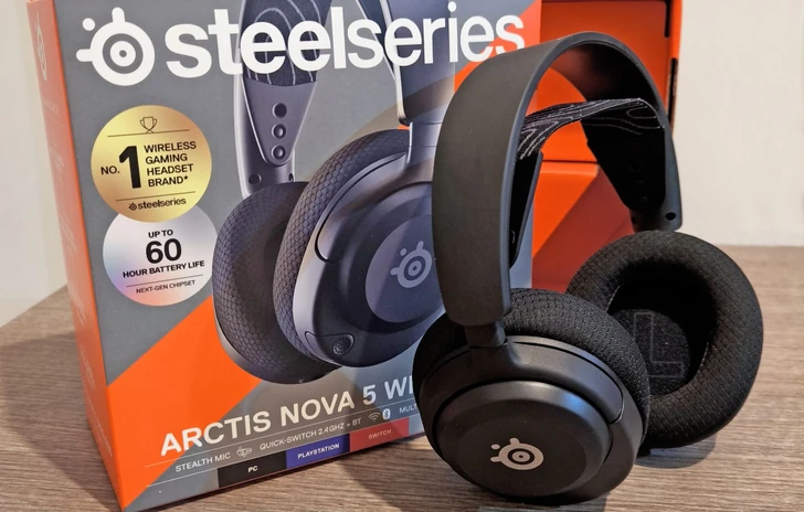 Arctis Nova 5 Wireless la recensione per il nuovo headset di Steelseries