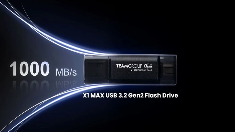 Teamgroup  Unità flash X1 MAX USB 32 Gen2 a doppia interfaccia