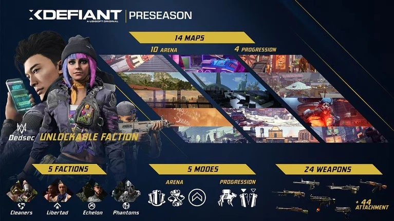 XDefiant, lo sparatutto free-to-play di Ubisoft su PC e console dal 21 maggio