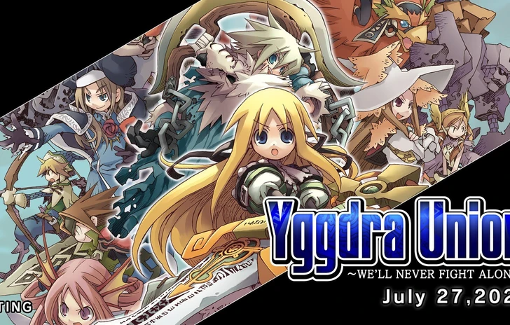 Yggdra Union lSRPG di culto dal 27 luglio su PC e Switch 