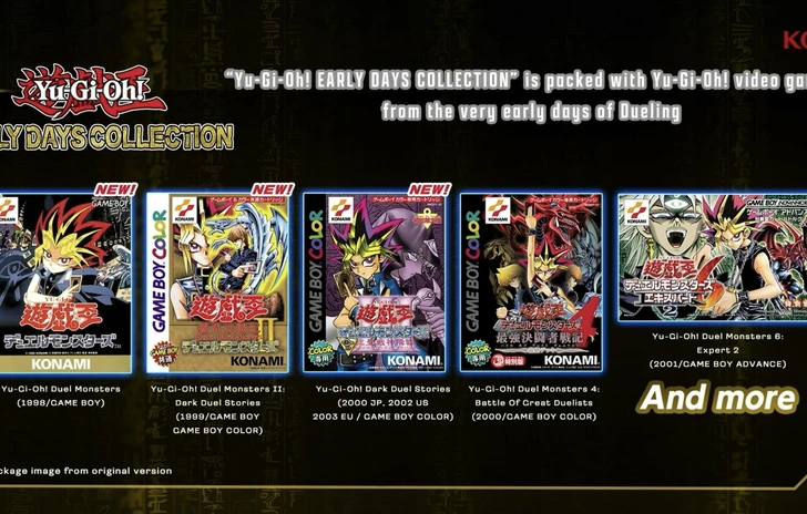 YuGiOh Early Days Collection la raccolta si espande con tre nuovi giochi