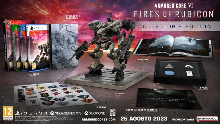 Armored Core VI, un’edizione limitata da 450 euro, ecco cosa conterrà 