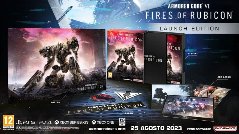 Armored Core VI, un’edizione limitata da 450 euro, ecco cosa conterrà 