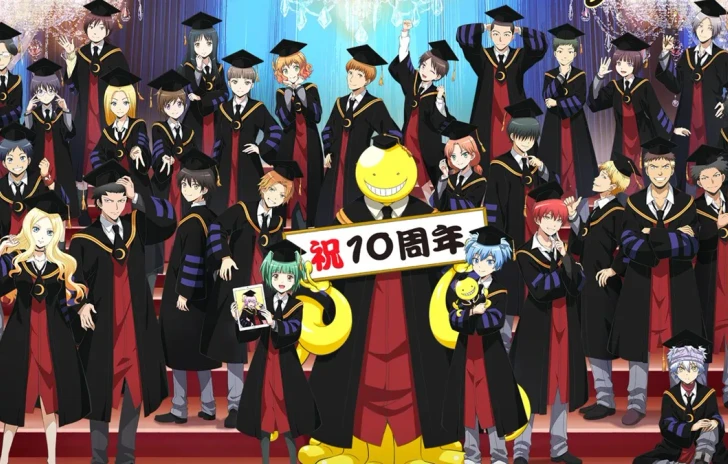 Assassination Classroom Ritrasmesso per il Decennale