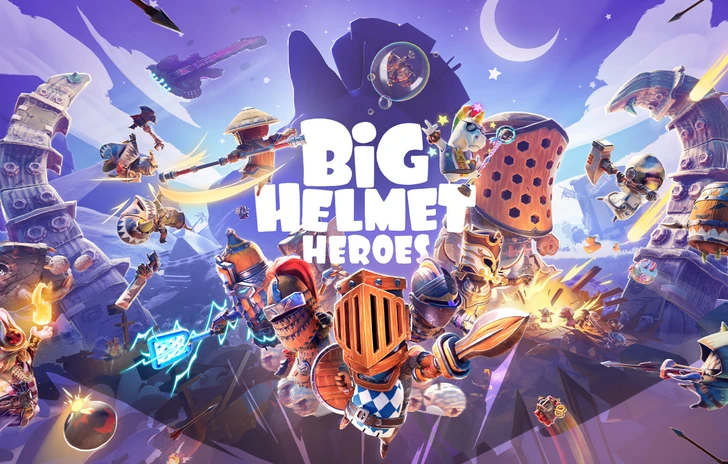 Big Helmet Heroes il beatem up uscirà nei primi mesi del 2025