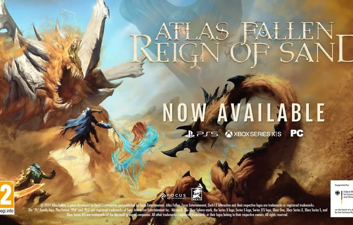 Atlas Fallen Reign Of Sand  il trailer di lancio