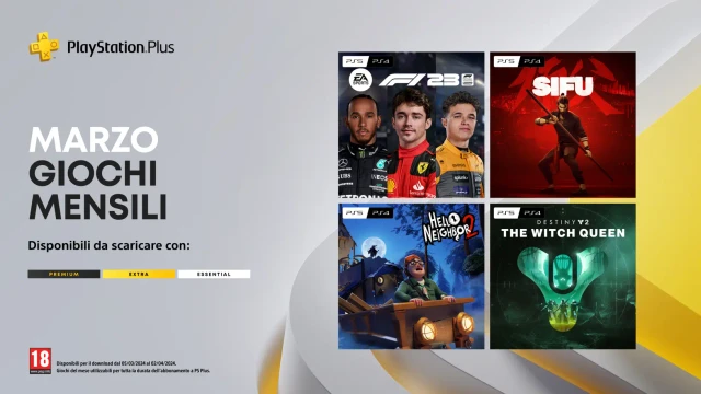 PlayStation Plus Essential: i giochi di Marzo