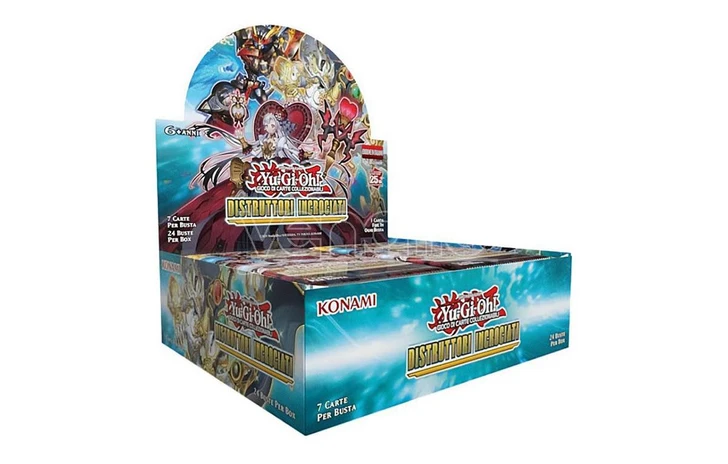 YUGIOH TCG  DISTRUTTORI INCROCIATI la nuova espansione Konami