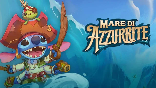 Mare di Azzurrite  Disney Lorcana di Ravensburger la nuova espansione piratesca