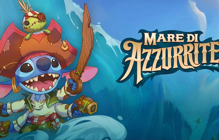 Mare di Azzurrite  Disney Lorcana di Ravensburger la nuova espansione piratesca