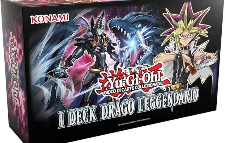 YUGIOH TCG  I DECK DRAGO LEGGENDARIO Speciale sul nuovo tinbox Konami