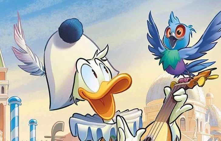 Topolino 3616 va a Venezia col primo atto de Le Maschere