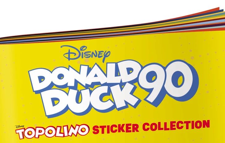 Topolino Sticker Collection Donald Duck 90