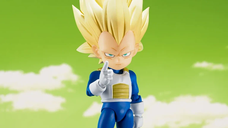 Dragon Ball Daima unAction Figure per Vegeta Super Saiyan 3