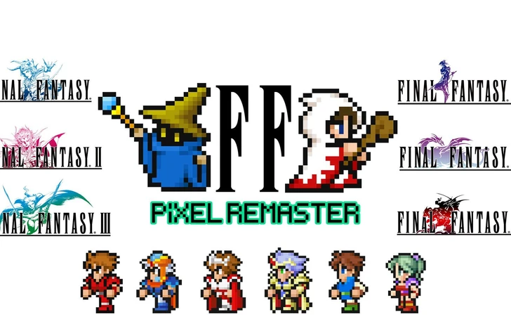 Final Fantasy Pixel Remaster torna in versione fisica