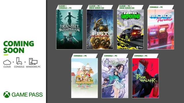 Xbox Game Pass: 7 giochi in arrivo
