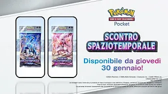 GCC Pokémon Pocket Scontro Spaziotemporale  Dal 30 gennaio