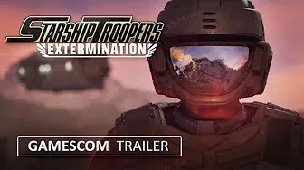 Starship Troopers Extermination  Gamescom 2024 Trailer