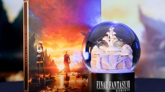 Final Fantasy VII Rebirth mostra il Gold Saucer Glitter Globe