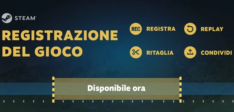 Steam ha una nuova funzione ora registra le sessioni di gioco