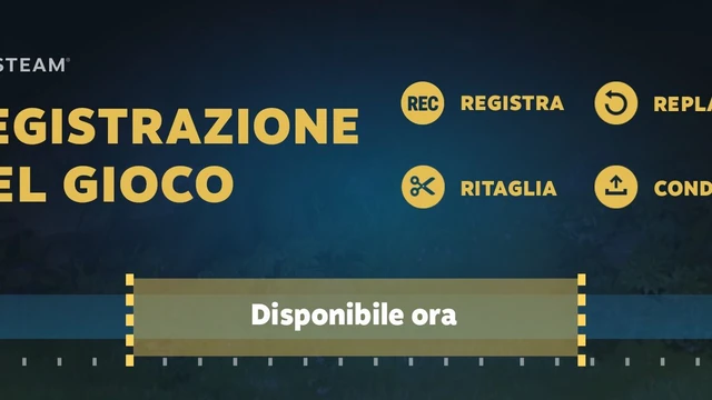 Steam ha una nuova funzione ora registra le sessioni di gioco