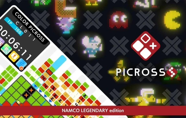 PICROSS S NAMCO LEGENDARY edition Trailer (Nintendo Switch)
