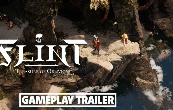 Un assaggio di Flint Treasure of Oblivion nel trailer gameplay
